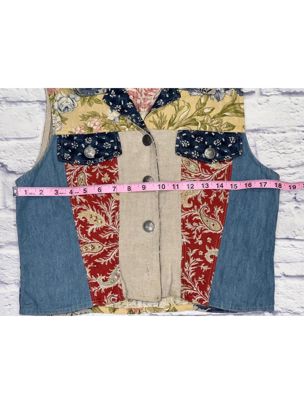 Vintage vest  Signature by Jerell Size Small - Picture 7 of 8